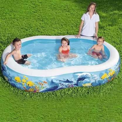 Bestway - Inflatable Ocean Pool 262 x 157 x 46 cm