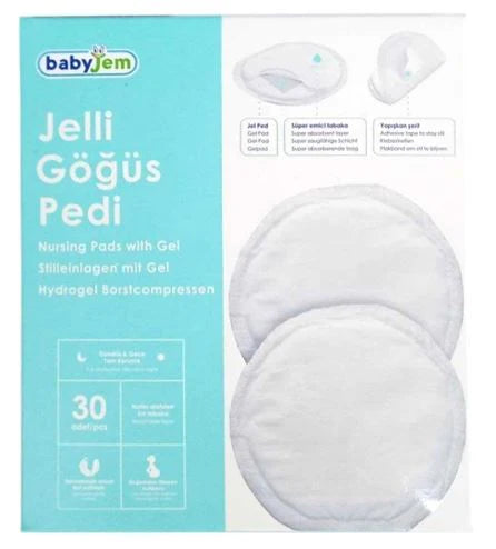 Babyjem - Breast Pads 30 Pcs with Gel