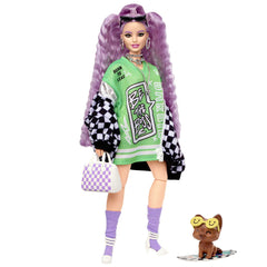 Barbie - Extra Fashion Doll with Lavender Hair