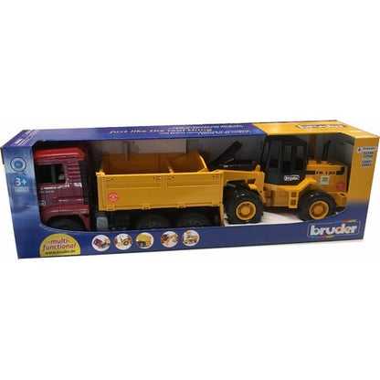 Bruder - Construction Truck And Articulated