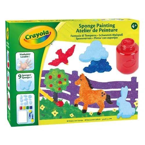 Crayola - Sponge Painting