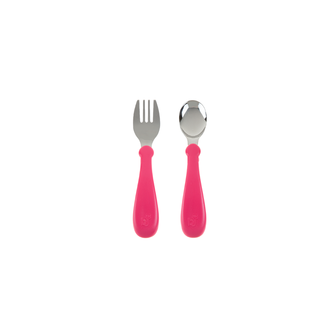 Babyjem Steel Spoon and Fork