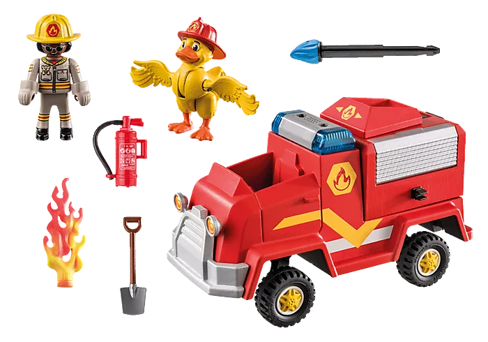 Playmobil - Duck on call fire brigade emergency vehicle
