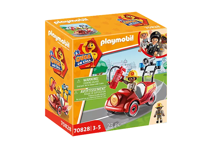 Playmobil - Duck on call, Fire Rescue Mini-Car