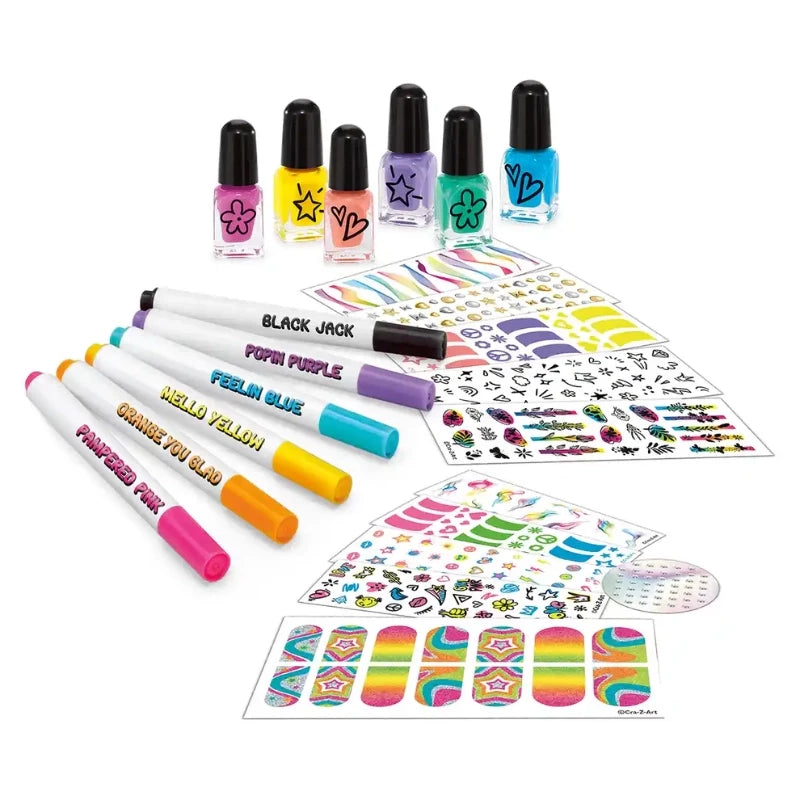 Cra-Z-Art neon craze nail time