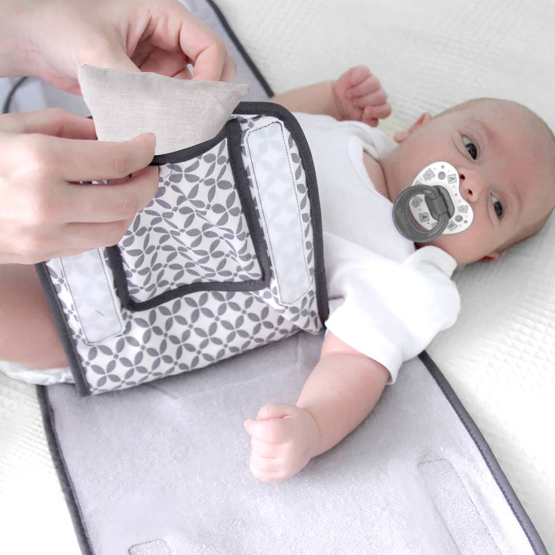 Babyjem swaddle with anti-colic cherry core bag