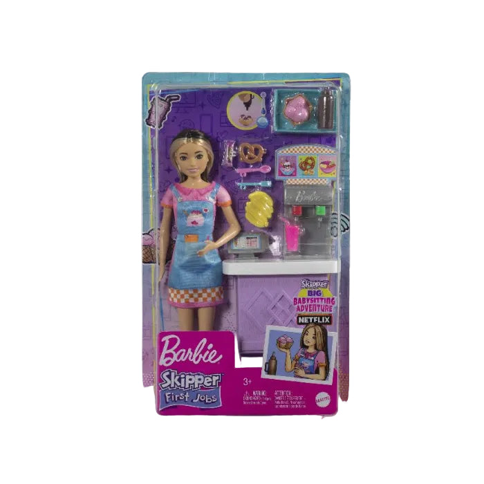 Barbie Skipper Doll And Snack Bar Playset