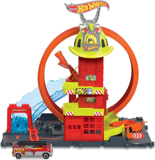 Hot Wheels - City Super Fire Station