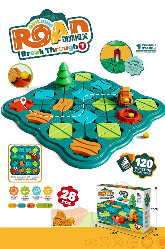 Blocks Toy - 28 Pcs Maze Toy