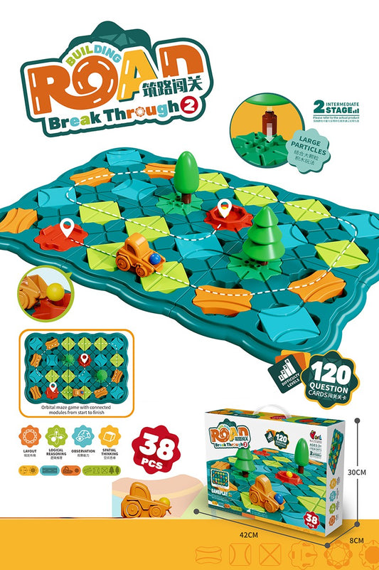 Blocks Toy - 38 Pcs Maze Toy