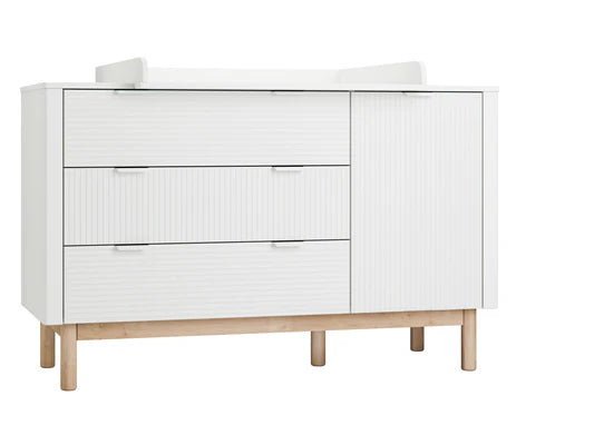 Pinio - Miloo 3-drawer + 1 door chest