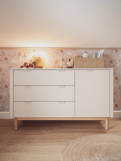 Pinio - Miloo 3-drawer + 1 door chest