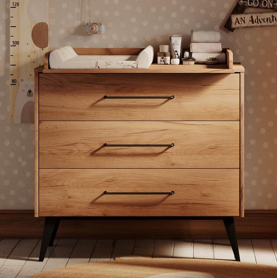Pinio Retro 3 Drawer Chest