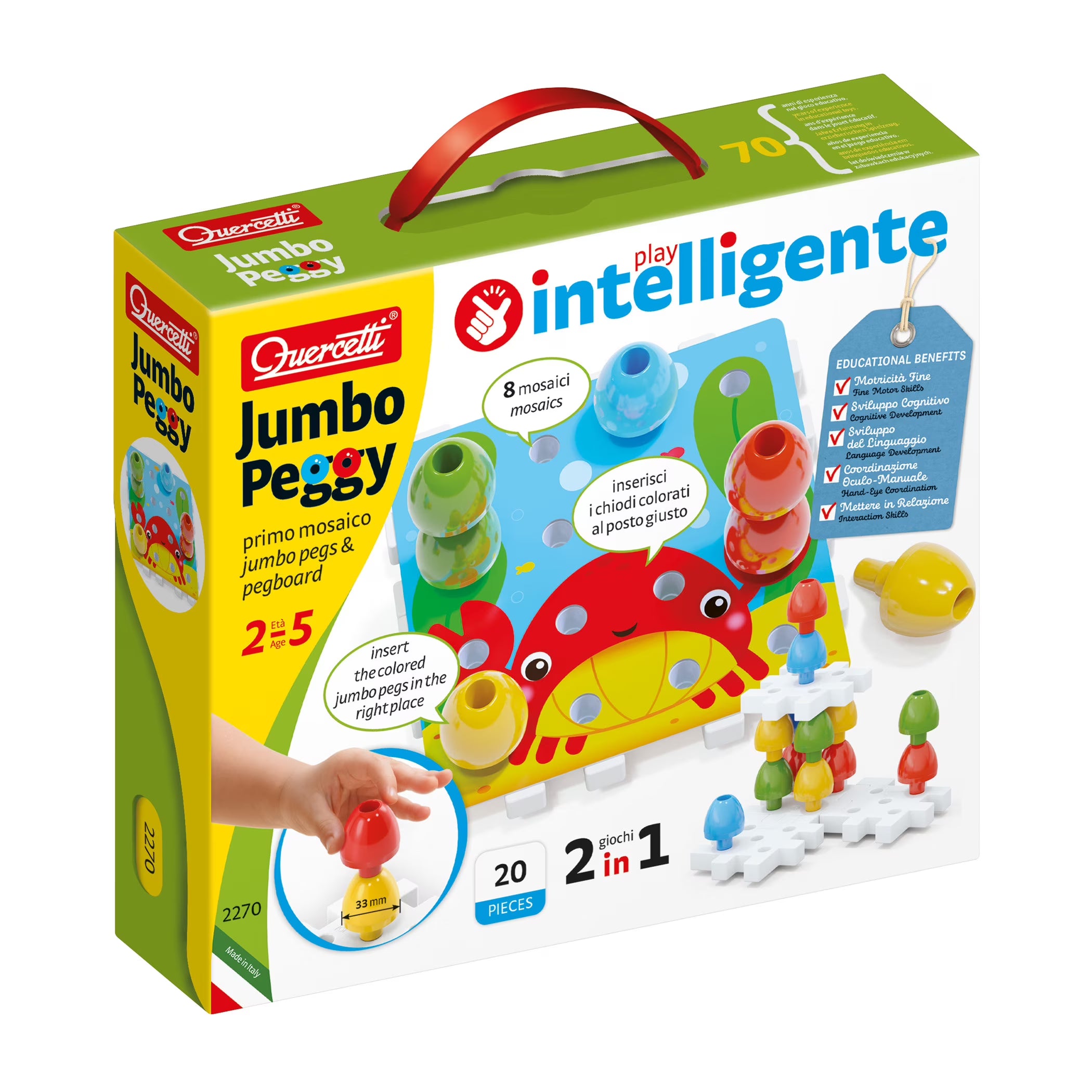 Quercetti Jumbo Peggy