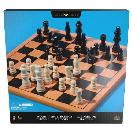 Spin Master - Cardinal, luxury wooden chess