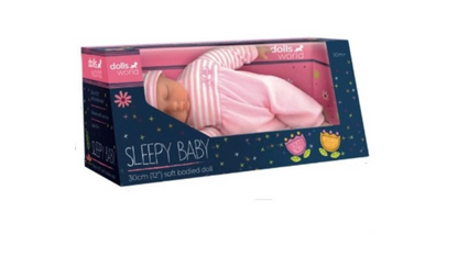 Dolls World - Sleepy Baby 30cm