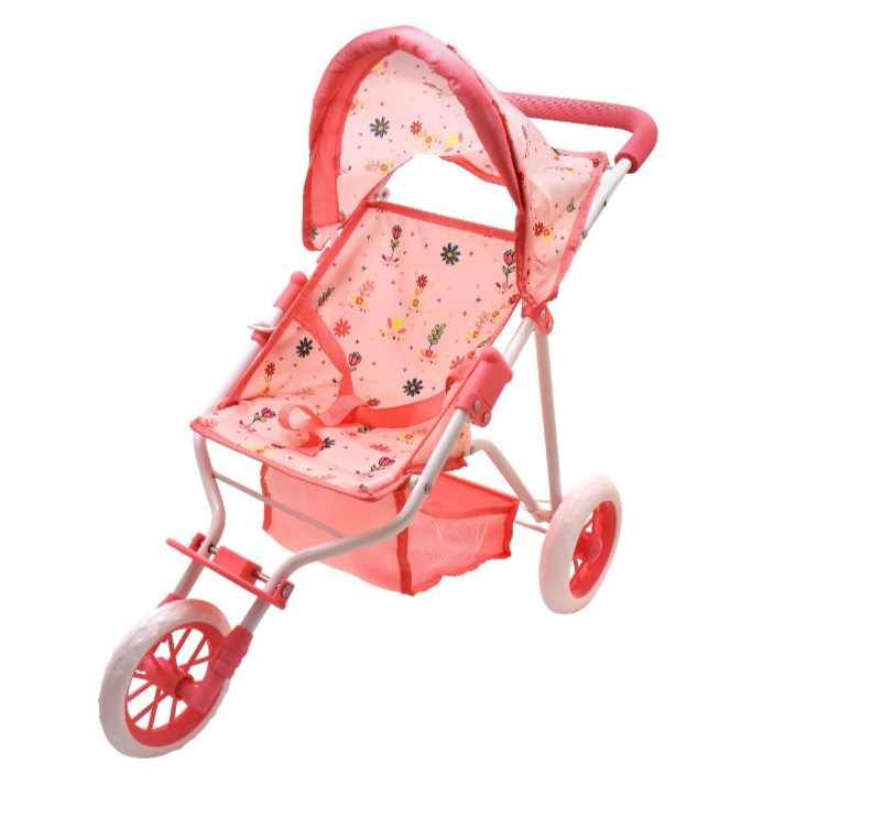 Dolls World 3 Wheel Stroller