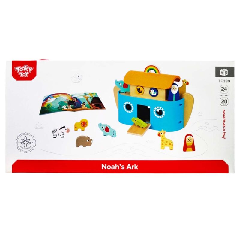 Tooky toy - Wooden Noah's Ark Shape