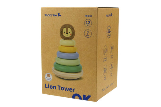 Tooky toy - My Forest Friends Lion Stacking Tower