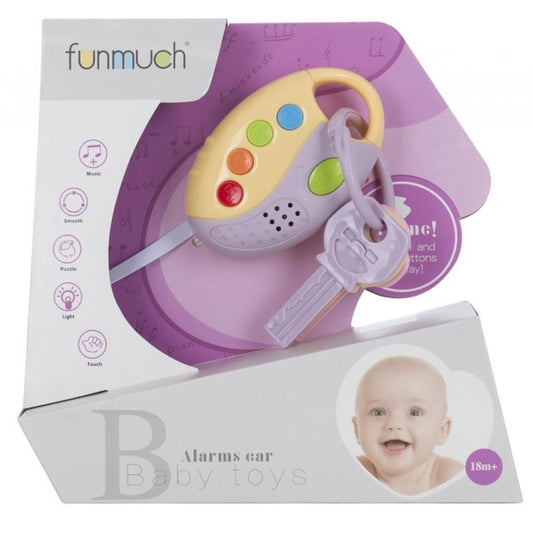 Funmuch- Alarm Keychain With Light & Sound