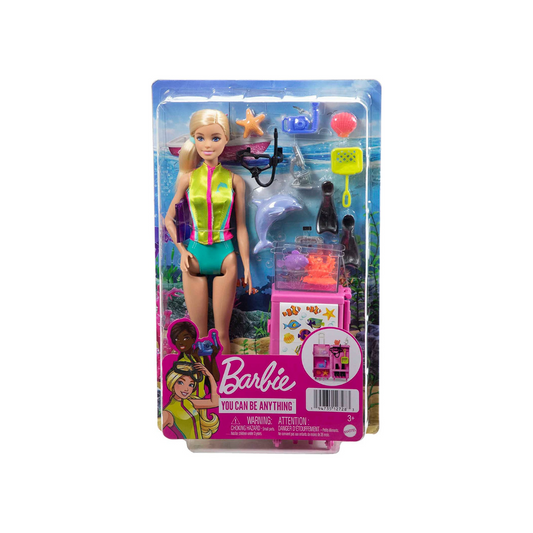 Barbie - Marine Biologist Doll And Accessories