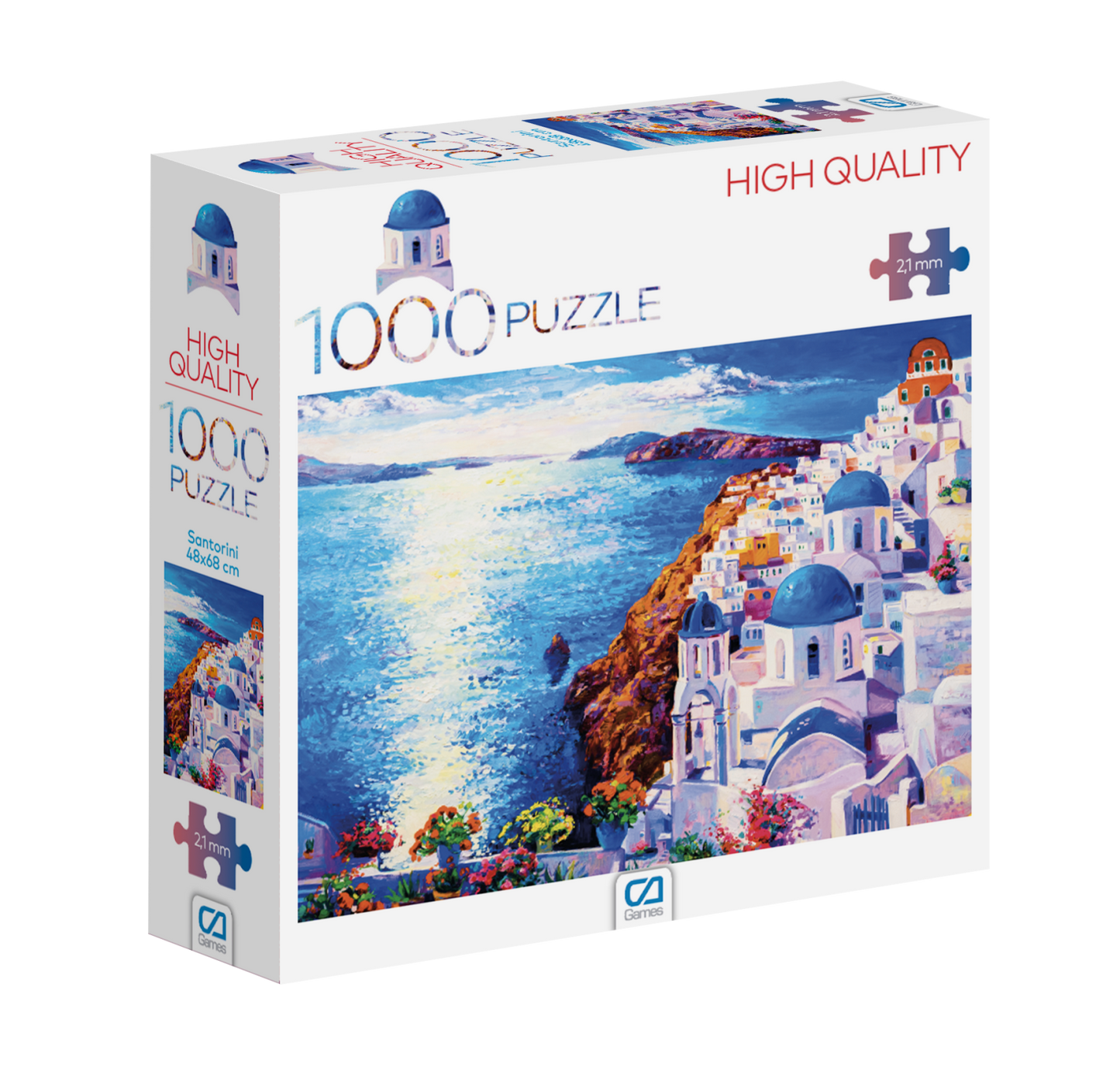 CA Games - Santorini Puzzle 1000pcs