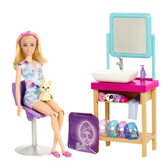Barbie - Sparkle Mask Day Spa Playset