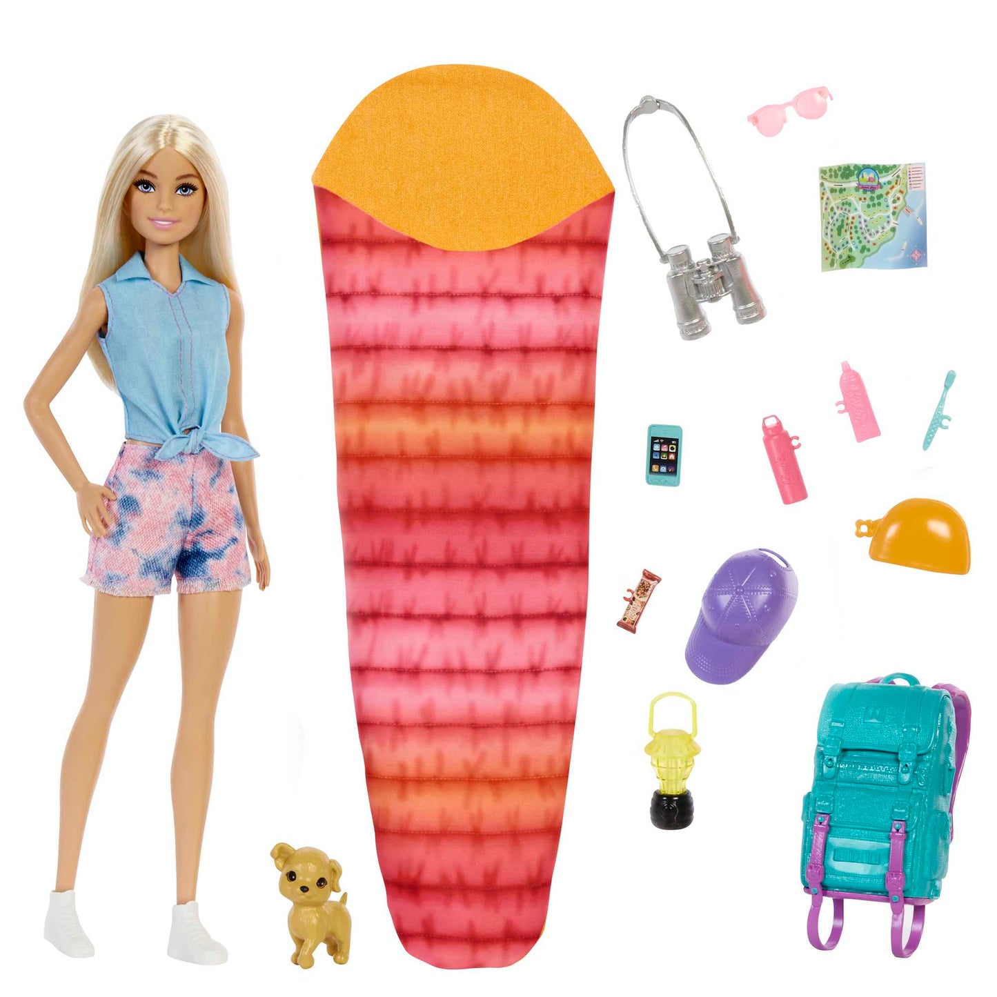 Barbie Doll And Accessories, It Takes Two “Malibu” Camping Doll