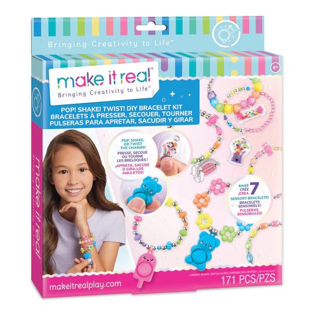 Make It Real - Pop Shake Twist DIY Bracelet Kit