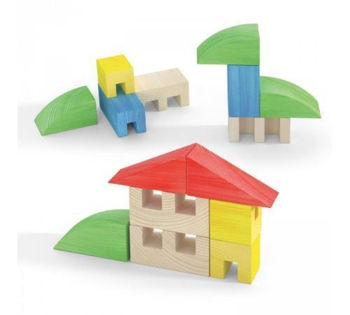 Quercetti Toytown 15pcs