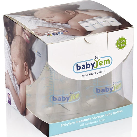 Babyjem - Milk And Food Storage-Transparent