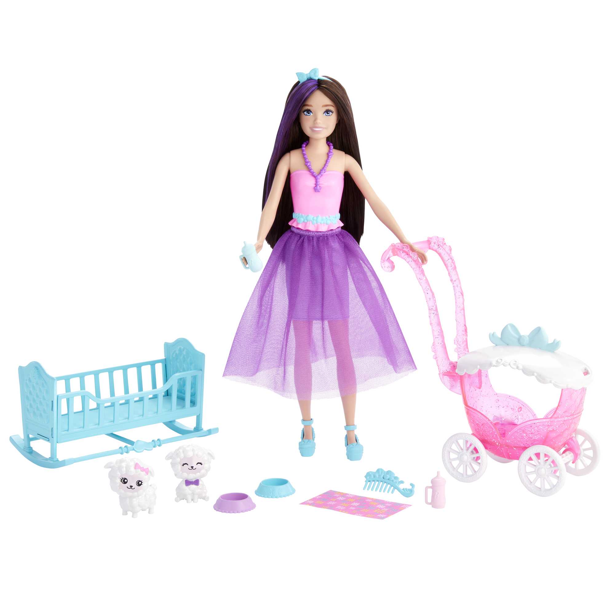 Barbie - Skipper Doll And Nurturing Playset With Lambs And Stroller