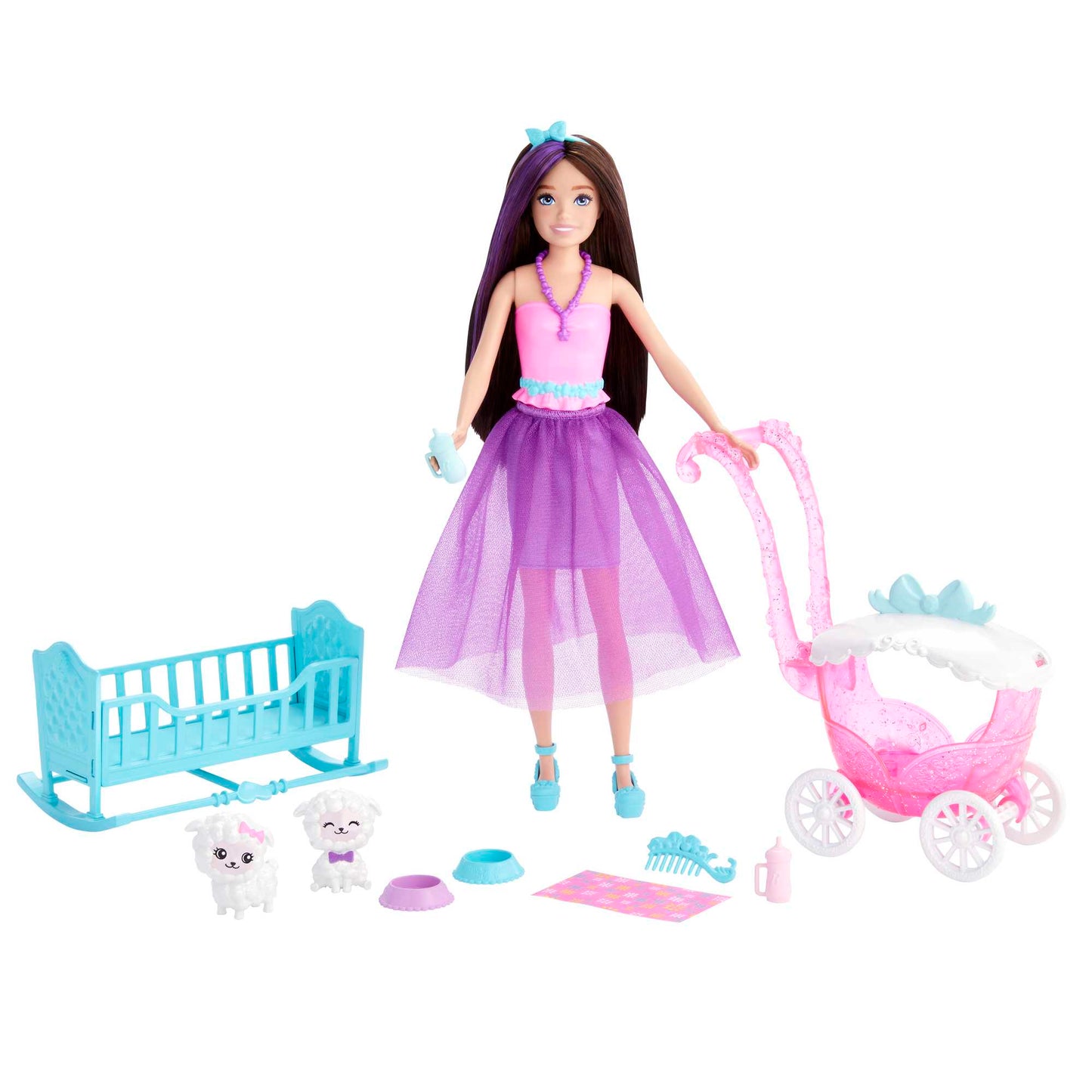 Barbie - Skipper Doll And Nurturing Playset With Lambs And Stroller
