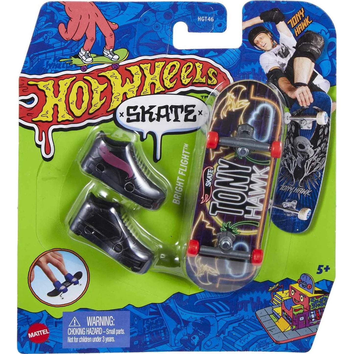 Hot Wheels - Skate Fingerboard & Shoe