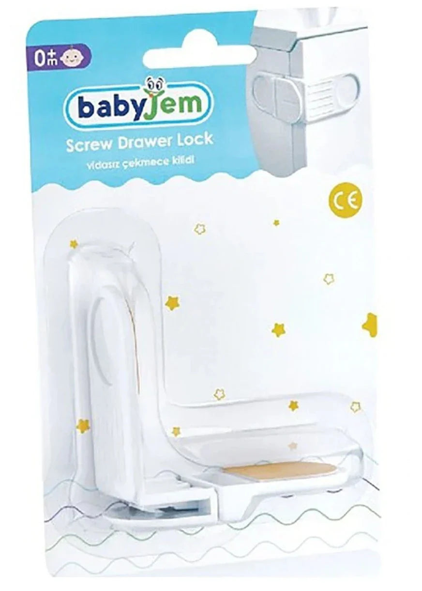 Babyjem - Non Screw Drawer Lock