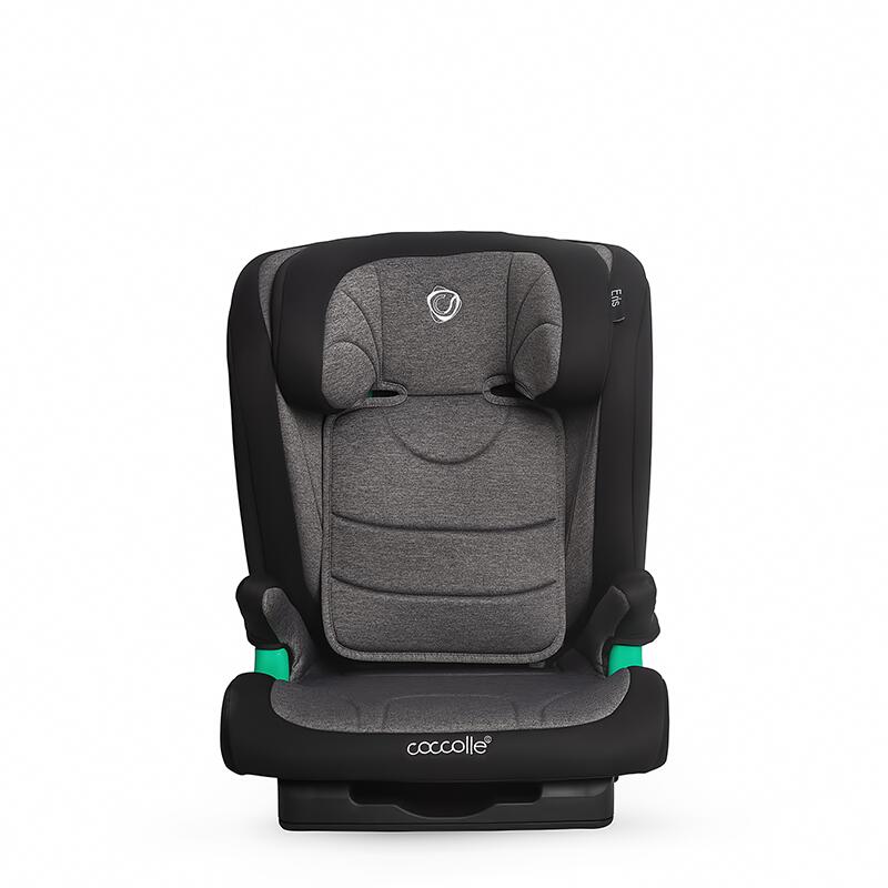 Coccolle Eris i-Size Booster Car Seat Greystone side view