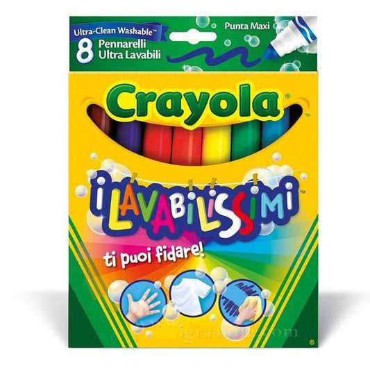 Crayola - My First 8 Washable Markers