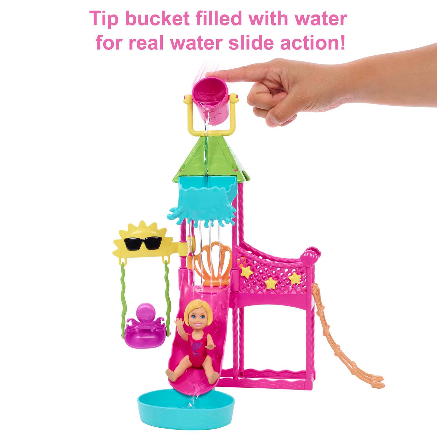 Barbie - Skipper Doll And Waterpark Playset