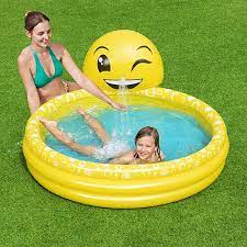 Bestway, Summer Smiles Sprayer Pool 165x144x69cm