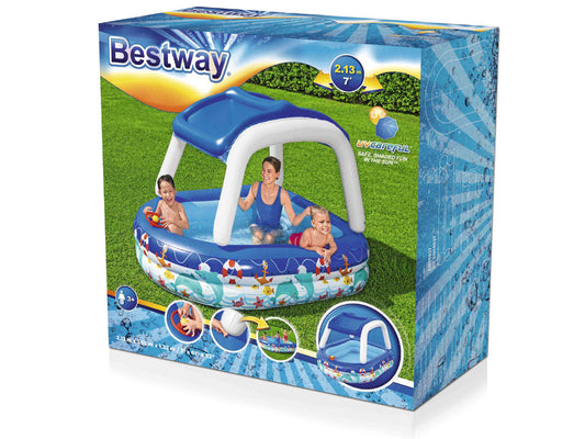 Bestway - Sea Captain Family Pool 2.13m x 1.55m x 1.32m