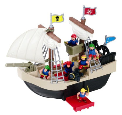 Red Box, Pirate Ship Play Set (23 Pieces) 24259-2