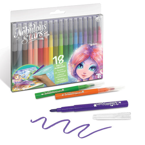 Nebulous Stars - Markers 18-Pack