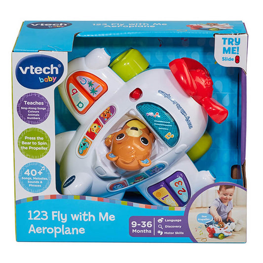 Vtech - 123 Fly With Me Aeroplane