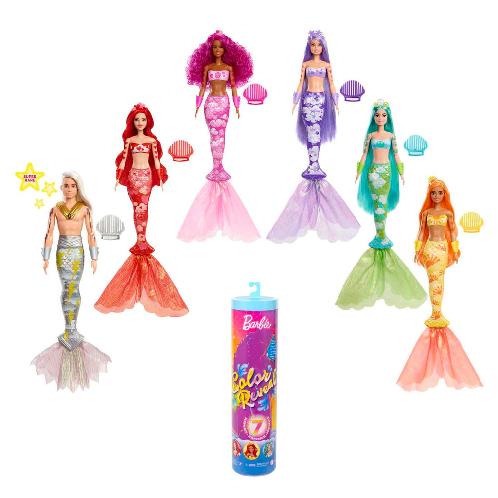 Barbie - Color Reveal Mermaid Doll