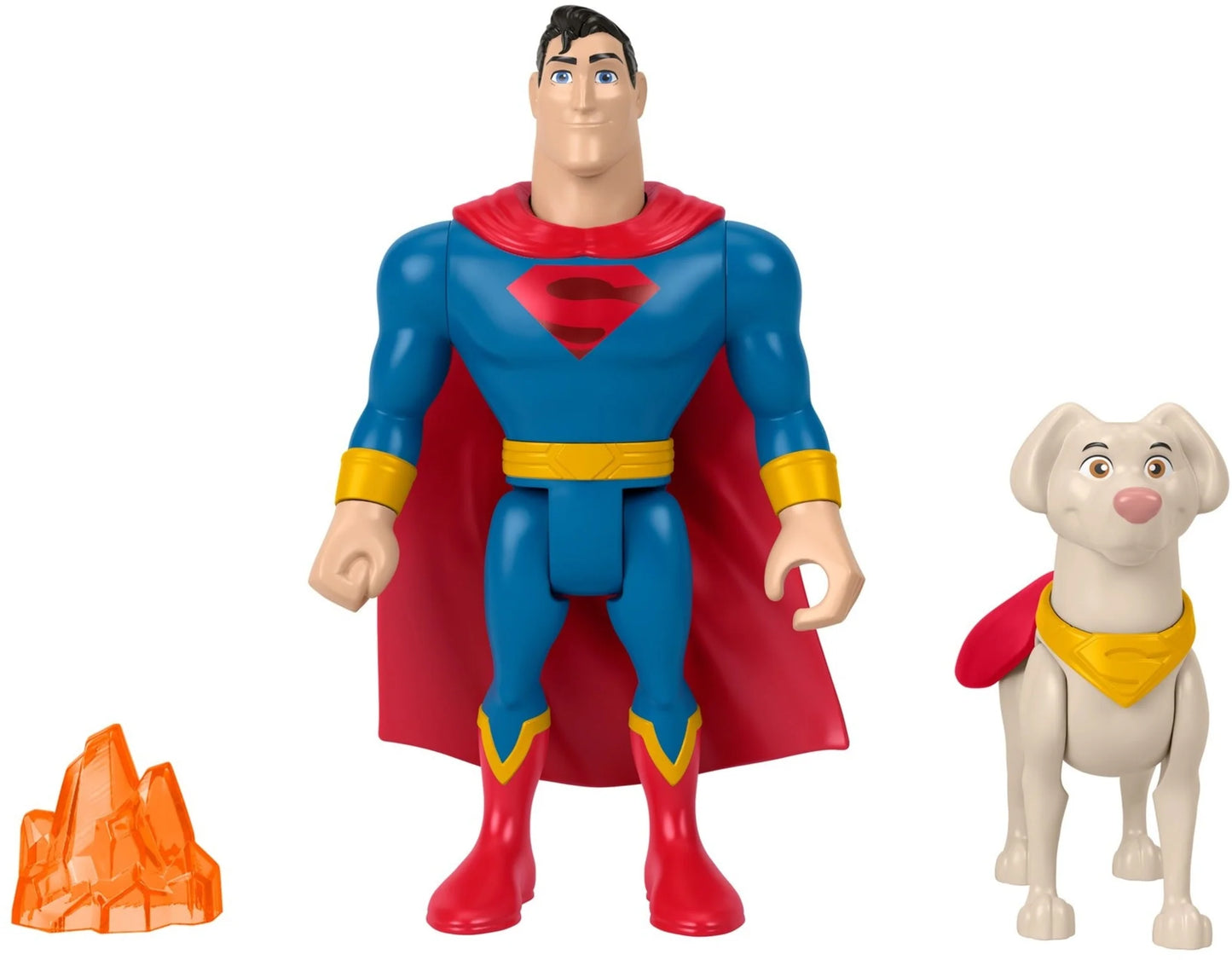 Fisher-Price - DC League Of Super-Pets Superman & Krypto Figures