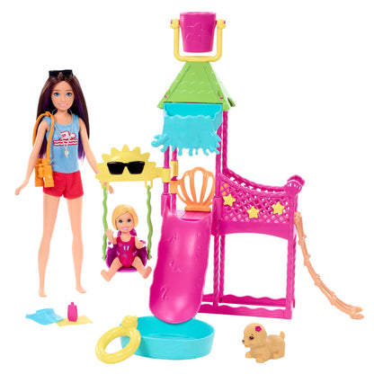 Barbie - Skipper Doll And Waterpark Playset