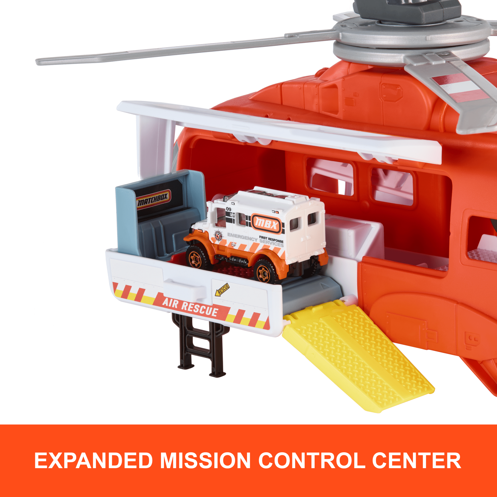 Matchbox Action Drivers Rescue Helicopter HXM74