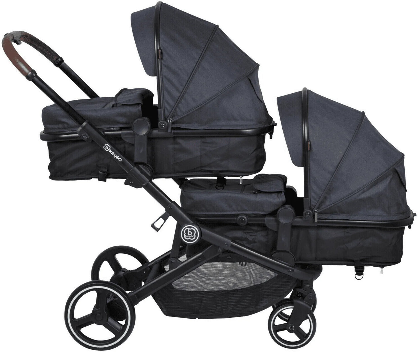 BabyGo - Twinner Stroller
