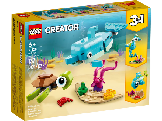 LEGO - Creator, Dolphin and Turtle