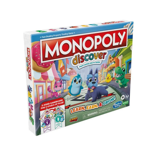 Hasbro - Monopoly Discover Board Game for Kids